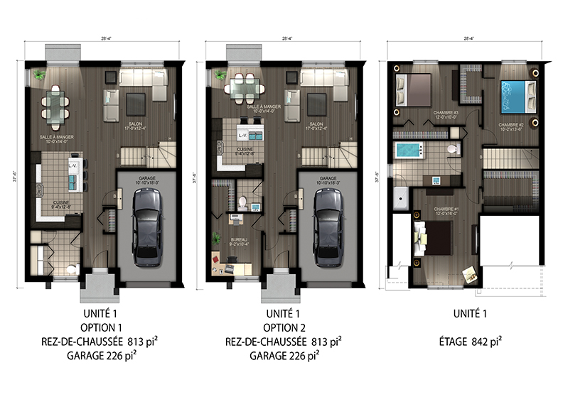 65550 Gr Beaumont unite 2A flat