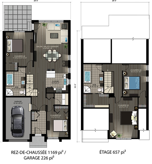 65550 Gr Beaumont unite 2B flat