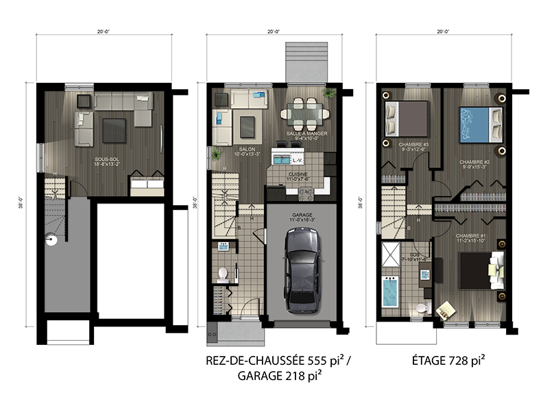65539 Gr Beaumont unite 1-B flat
